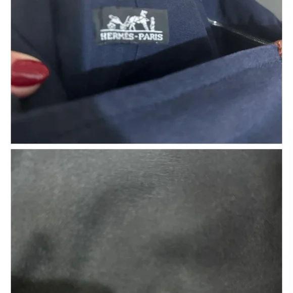 Authentic Hermes Canvas Unisex large messenger bag - Picture 6 of 7